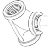 Gas inlet to steamer