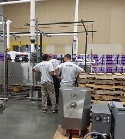 OAB installation for packaging.