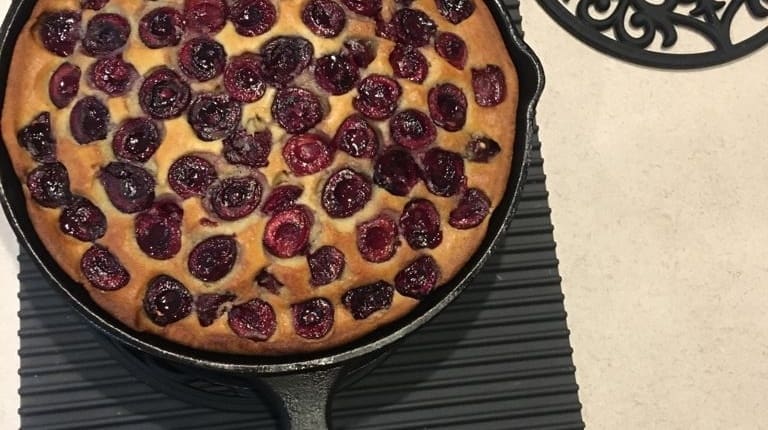 Cast Iron Cherry Skillet