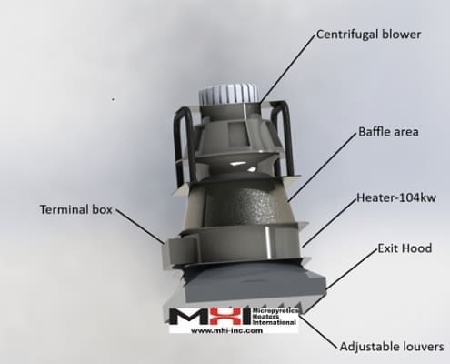 Comfort Airtorch 100KW
