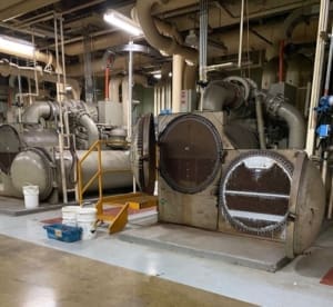 Use OAB instead of old style Boilers which are massive and constantly under repair