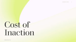 There is a cost of Climate Inaction